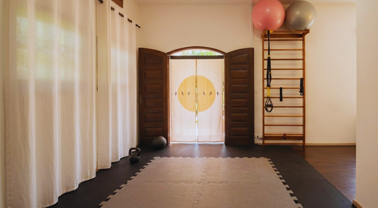 Espaço Shwari - Ambiente de treino